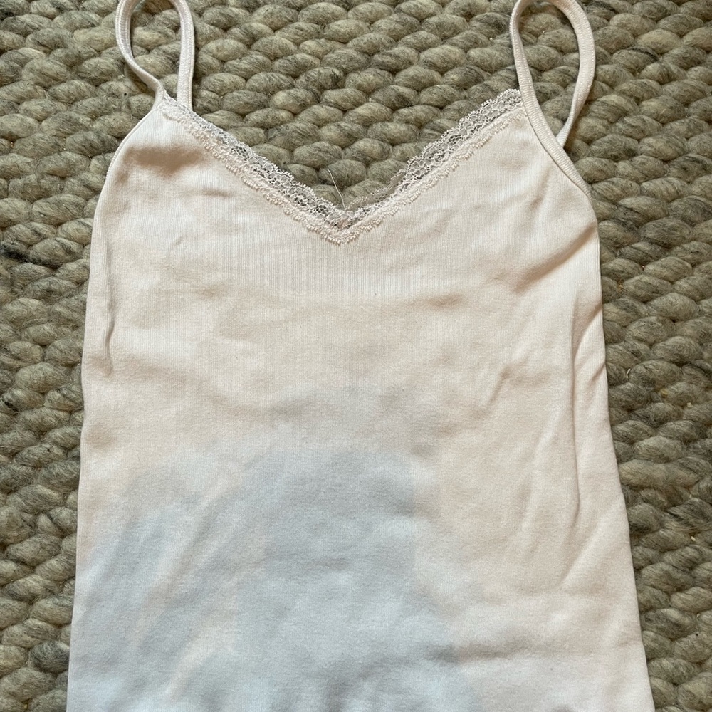 John Galt White Nicolette Tank top